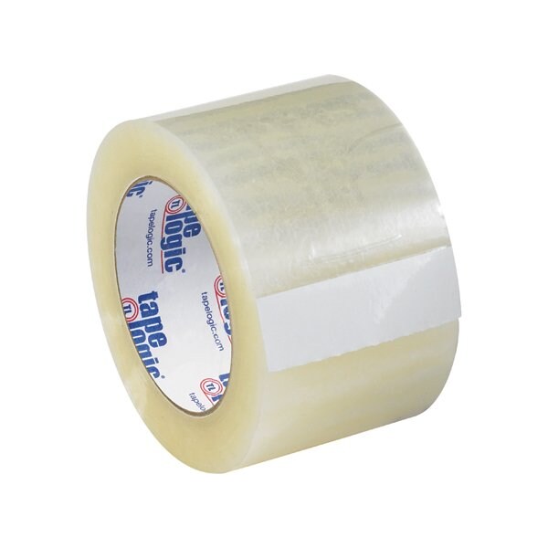 Tape Logic 3'' x 55 yds. Clear Tape Logic #131 Quiet Carton Sealing Tape, 24PK BUY00012649 - main